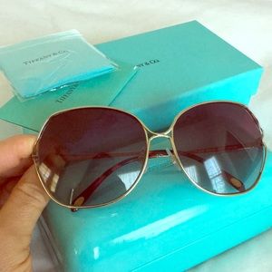 Tiffany & Co. violet gradient sunglasses TF3022